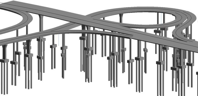 BIM立交模型 BIM立交模型