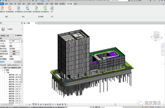 案例教学楼工程资格预审的BIM招投标操作系统 - BIM,Reivt中文网