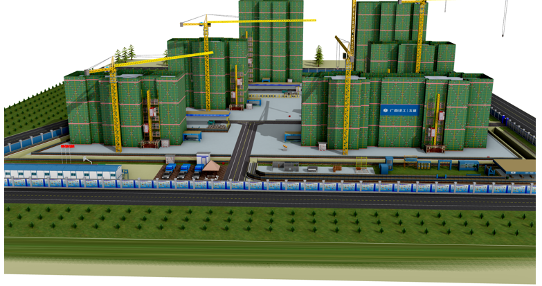 广联达BIM施工现场布置视频：助力工地规划与设计 - BIM,Reivt中文网