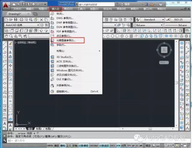 如何使用CAD导入图片进行描图 - BIM,Reivt中文网