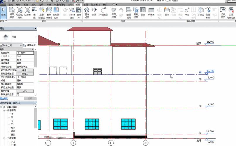 掌握Revit标高创建的多种方法 - BIM,Reivt中文网