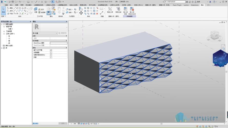 制作幕墙嵌板族的Revit教程 - BIM,Reivt中文网