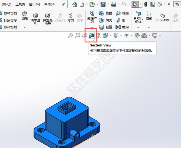 SW剖面视图剖面操作未成功 - BIM,Reivt中文网