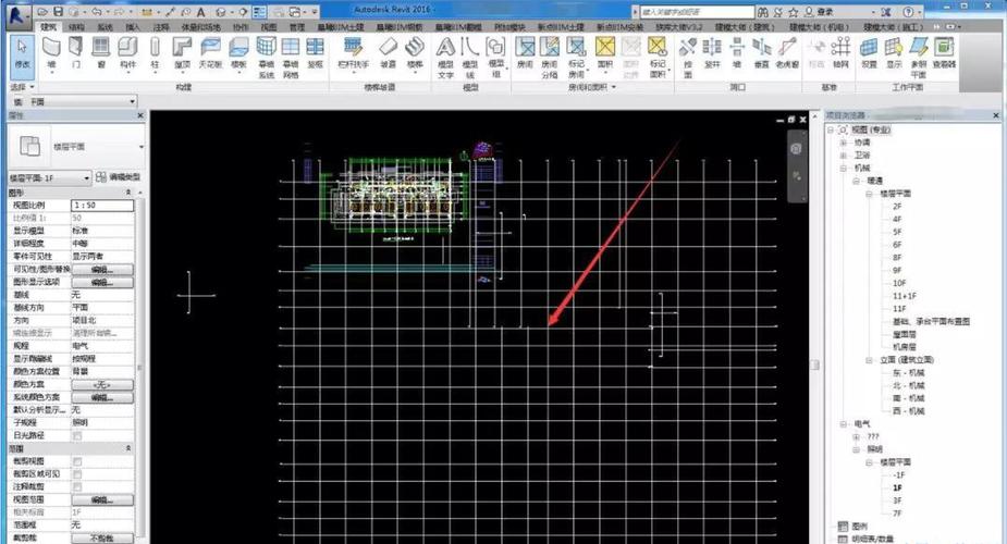 无法在Revit中看到立面轴网 - BIM,Reivt中文网