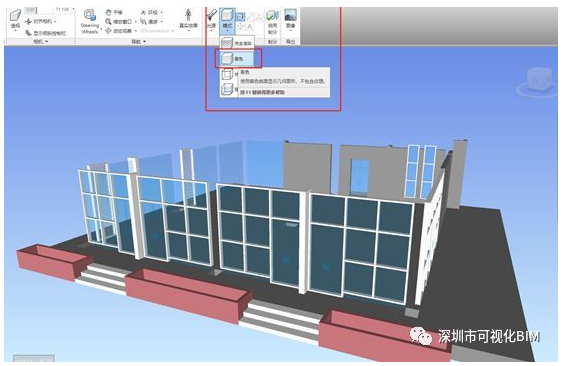 无法在Revit中查看幕墙立面图 - BIM,Reivt中文网
