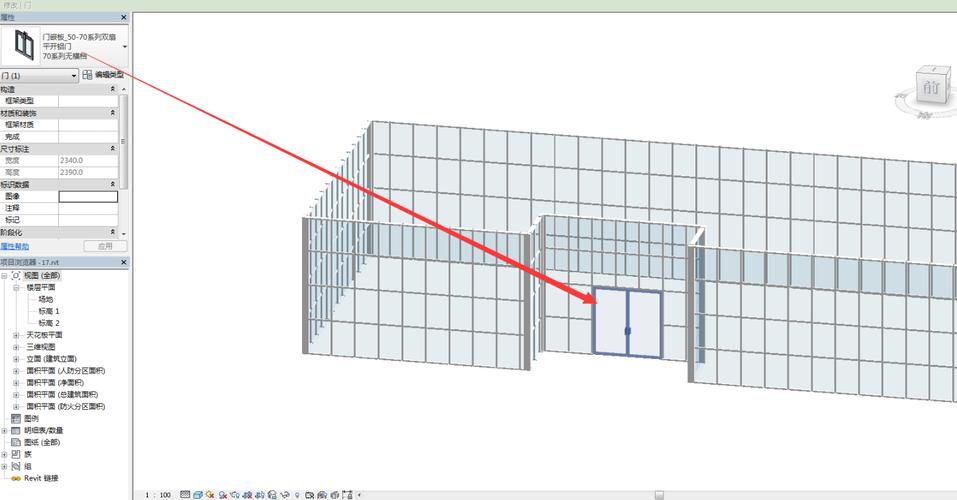Revit软件实现幕墙画窗的设计 - BIM,Reivt中文网