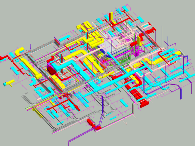 BIM建筑和机电建模的具体步骤 - BIM,Reivt中文网