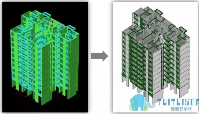 BIM建筑柱和结构柱：优化设计和施工的关键 - BIM,Reivt中文网