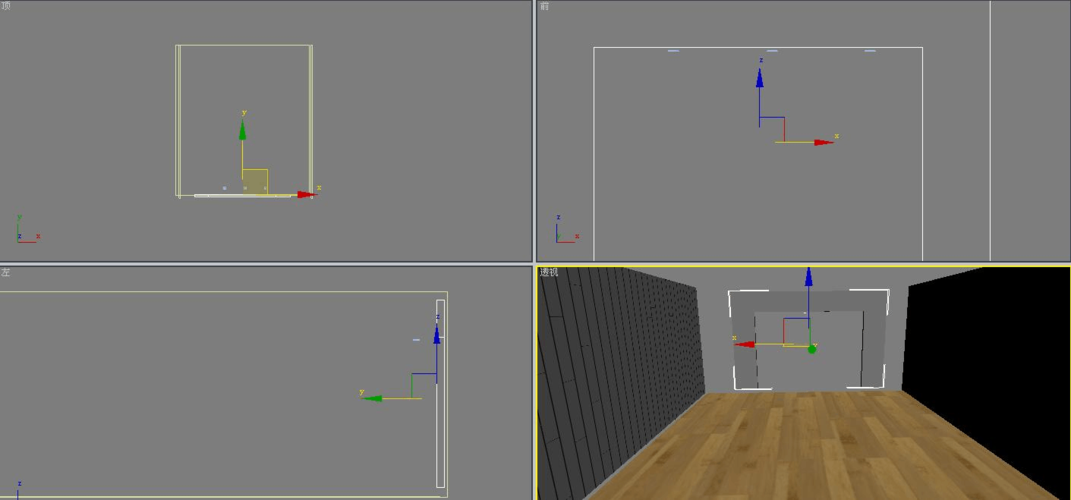 3DMax墙壁制作教程 - BIM,Reivt中文网
