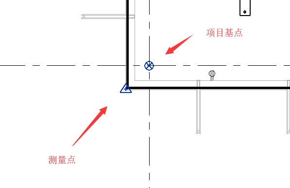 Revit中的点和项目基准点测量 - BIM,Reivt中文网
