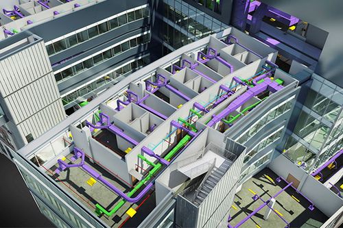 建立Revit暖通系统模型 - BIM,Reivt中文网