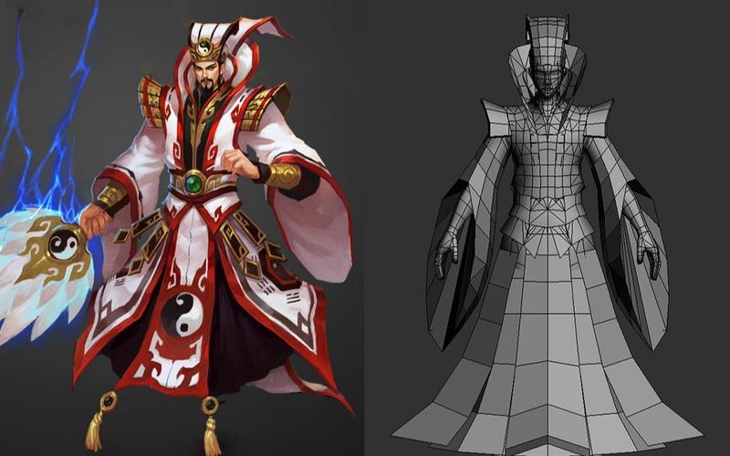 三国主题的3Dmax模型素材 - BIM,Reivt中文网