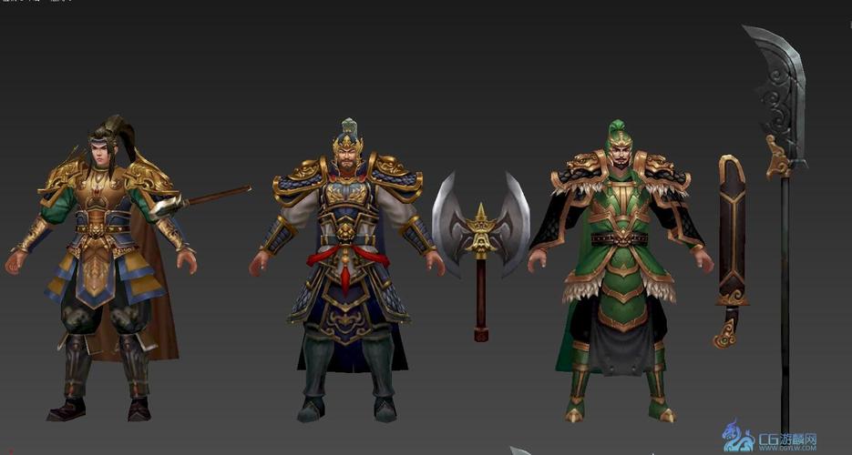 三国主题的3Dmax模型素材 - BIM,Reivt中文网