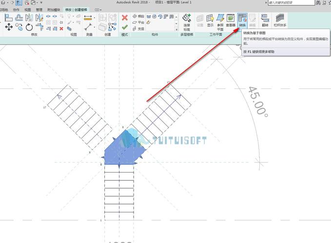 如何使用Revit镜像功能绘制轴 - BIM,Reivt中文网