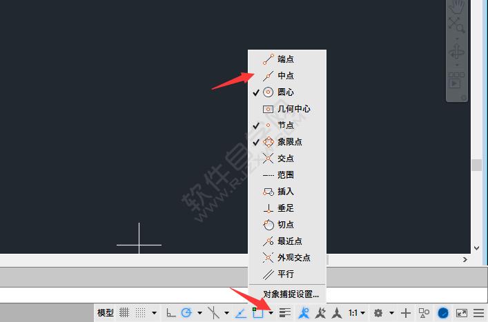 如何进行AutoCAD捕捉设置 - BIM,Reivt中文网