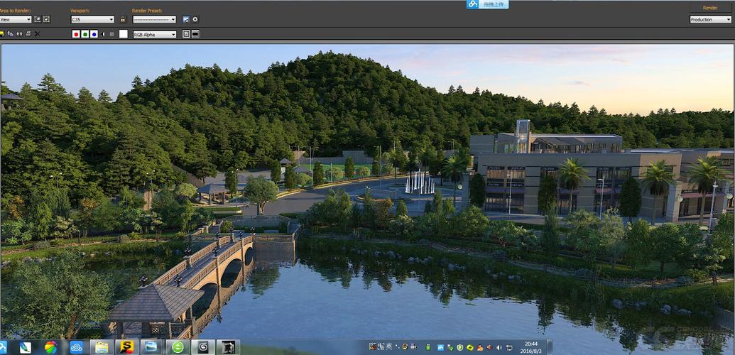 使用Lumion制作逼真的山景 - BIM,Reivt中文网