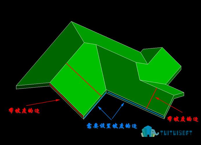 将Revit屋顶坡度转换为百分比的方法 - BIM,Reivt中文网