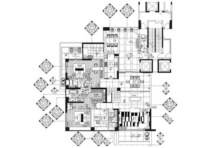 如何绘制出美观的CAD平面索引图 - BIM,Reivt中文网