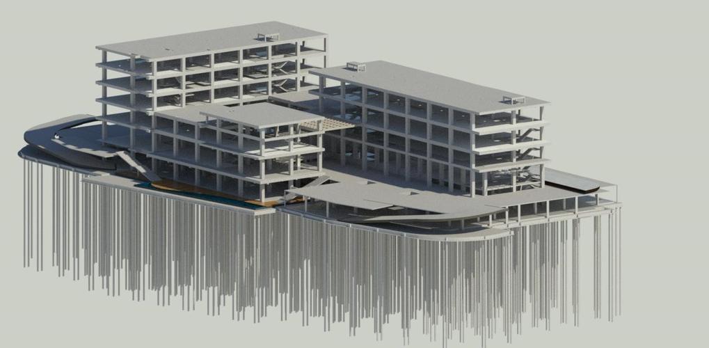 BIM建模大赛的参赛作品 - BIM,Reivt中文网