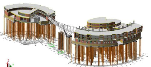 BIM建模大赛的参赛作品 - BIM,Reivt中文网