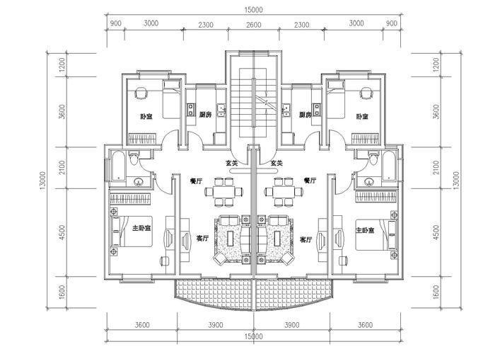 详细步骤：绘制CAD房屋平面图 - BIM,Reivt中文网