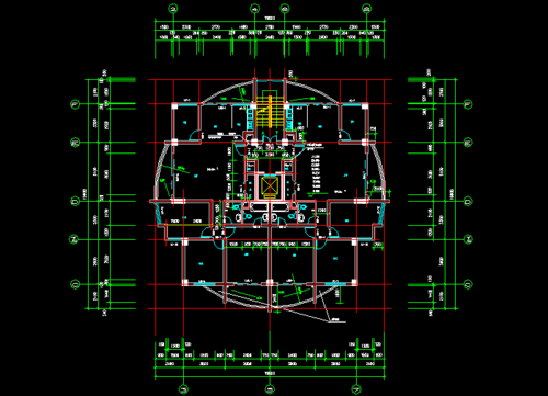 AutoCAD建筑设计平面图 - BIM,Reivt中文网