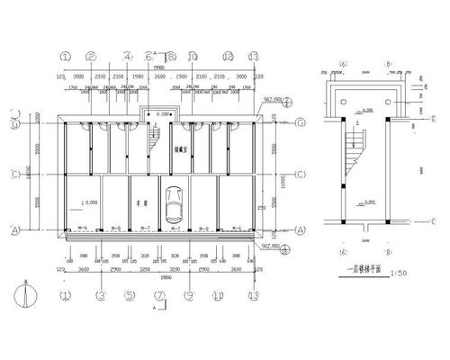 设计图：基于CAD的建筑平面布局 - BIM,Reivt中文网