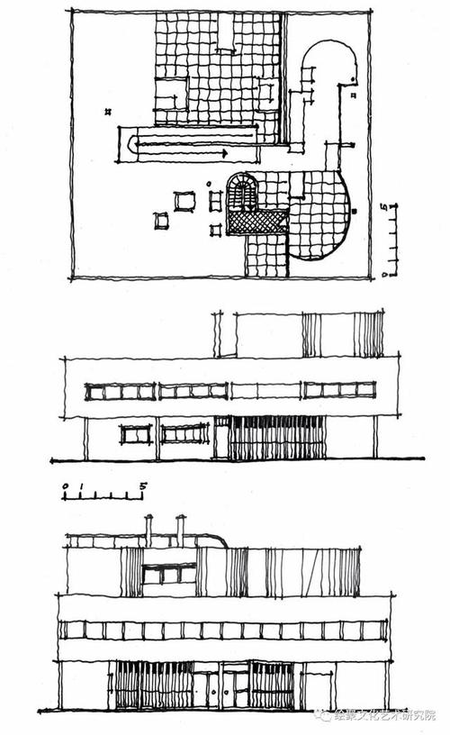 手绘cad建筑平面图 - BIM,Reivt中文网