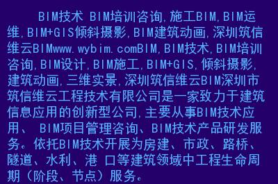 深圳的BIM咨询公司 - BIM,Reivt中文网