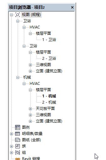 如何使用BIM打开项目浏览器 - BIM,Reivt中文网