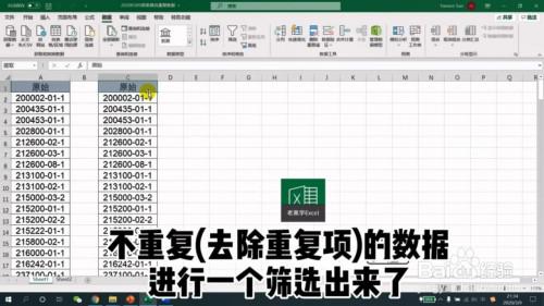 提高Excel数据处理效率：去除重复数据及剔除函数 - BIM,Reivt中文网