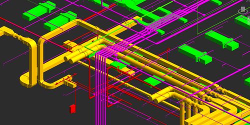 BIM建模的给排水步骤 - BIM,Reivt中文网