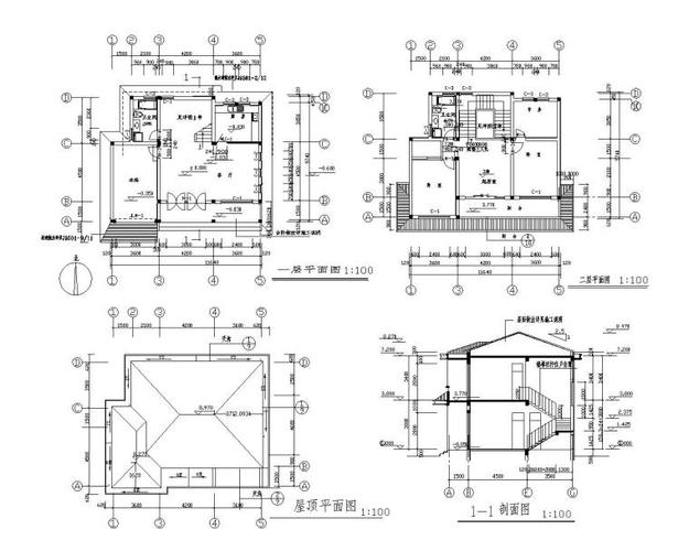 如何绘制CAD屋顶平面图？ - BIM,Reivt中文网