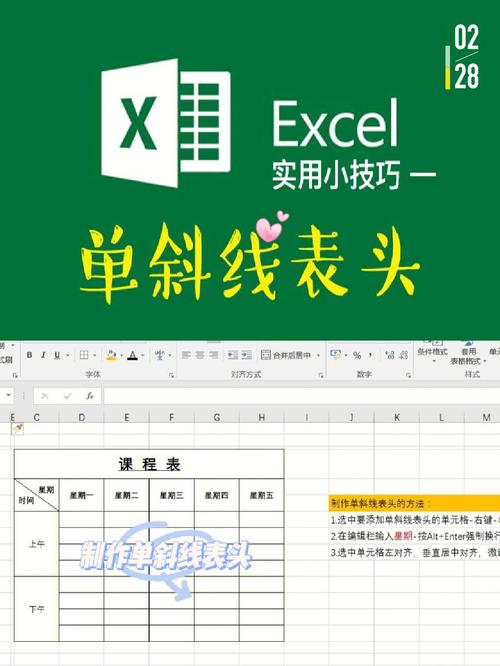 如何在Excel中制作表头的斜线 - BIM,Reivt中文网
