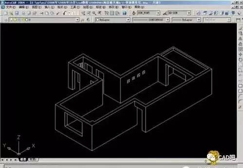 如何通过CAD生成3D立体图形的平面图 - BIM,Reivt中文网