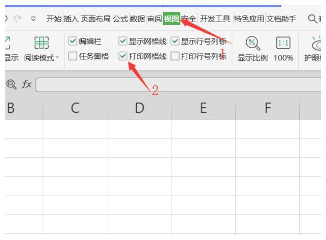 如何去掉Excel中竖直虚线和网格虚线的显示 - BIM,Reivt中文网
