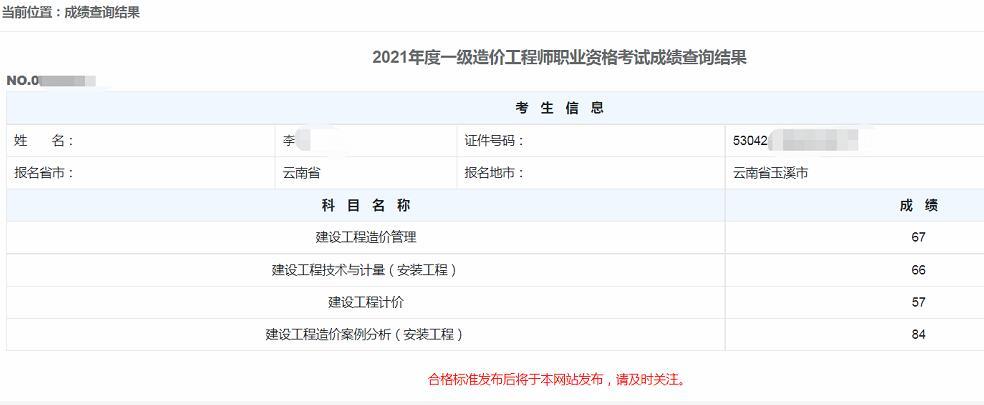 2023年北京一级造价工程师考试成绩查询时刻 - BIM,Reivt中文网