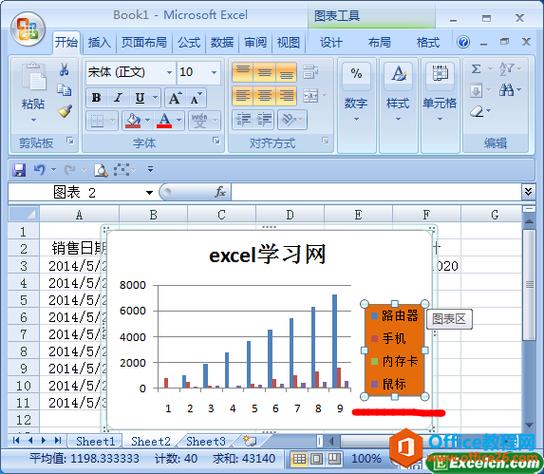 如何优化Excel表格的图例设置 - BIM,Reivt中文网