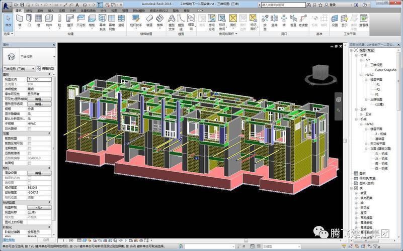 解决BIM三维视图中模型丢失问题的方法 - BIM,Reivt中文网
