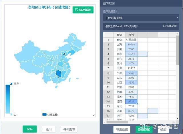 可编辑的中国地图模板，适用于Excel - BIM,Reivt中文网