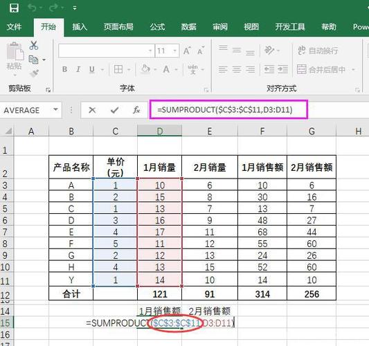 怎样使用Excel函数求和两个数字相乘的结果？ - BIM,Reivt中文网