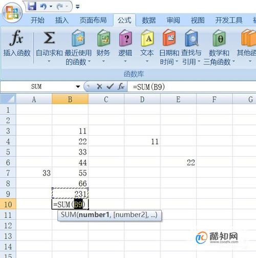 Excel横向求和函数-求和SUM - BIM,Reivt中文网