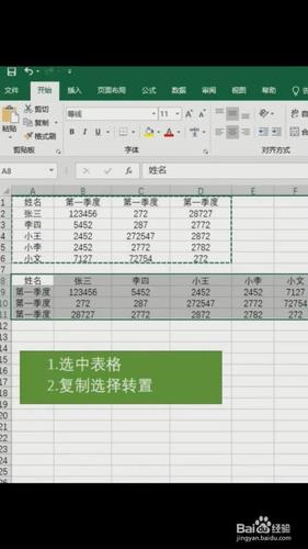 如何在Excel中进行横向复制表格和竖向复制表格内容 - BIM,Reivt中文网