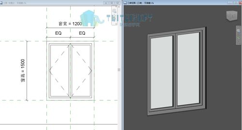 为什么在Revit结构平面绘制窗户时不可见？ - BIM,Reivt中文网