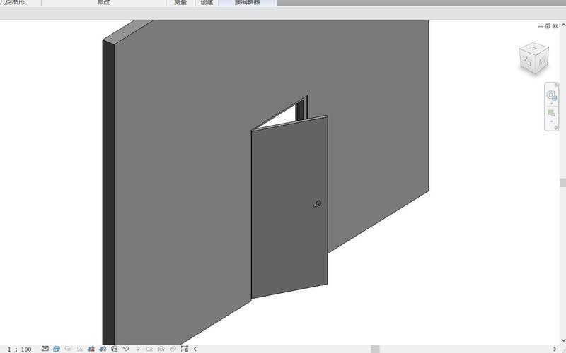 BIM绘制门时无法显示门的设计样式 - BIM,Reivt中文网