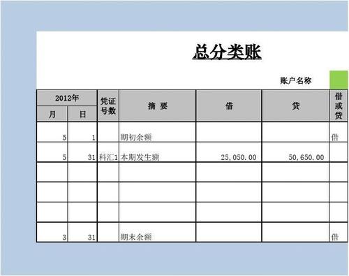 如何制作Excel总分类账和原材料总分类账 - BIM,Reivt中文网