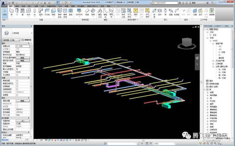 知乎：如何运用BIM技术呈现管线走向的立体效果？ - BIM,Reivt中文网