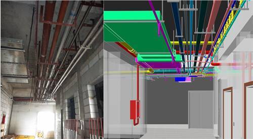管线走向立体展现的原因是BIM技术的应用 - BIM,Reivt中文网