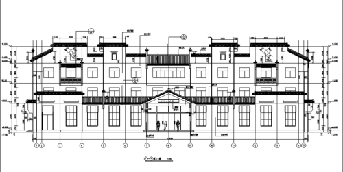 BIM建筑立面图 - BIM,Reivt中文网