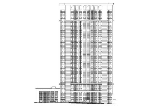 BIM建筑立面图 - BIM,Reivt中文网